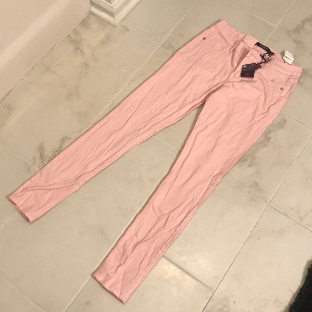 Light pink jeggings